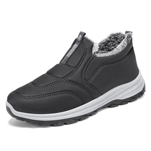 Bottes d'Hiver Thermiques Imperméables Lumineuses pour Hommes, Doublure Polaire, Chaussures de Neige Antidérapantes, Semelle Confortable, Marche, Mode, Coton Froid - Product Image 2