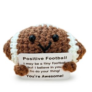 Bambola di Rugby in Lana Lavorata a Maglia, Regalo Fatto a Mano per Familiari e <span class=keywords><strong>Amici</strong></span>, Bambola di Rugby all'Uncinetto - Product Image 6