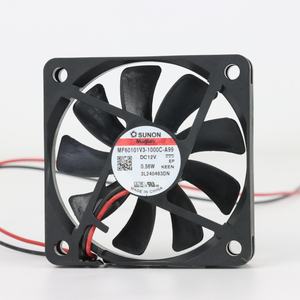 Ventilador Axial de Refrigeración para Gabinete SUNON MF60101V3-1000C-A99 Eléctrico 60x60x10mm 12VDC 46mA 0.56W 3000RPM 12.2CFM con Rodamiento Vapo - Product Image 1