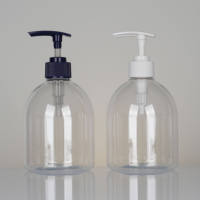 Distributeur de shampooing rechargeable de haute qualité, anti-fuite, durable, en plastique PET transparent, bouteille de savon liquide