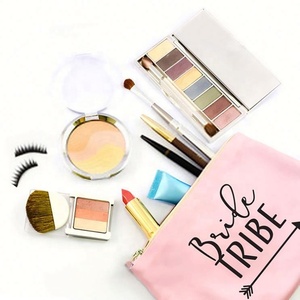 Bolsa de maquillaje bonita personalizada bolsa de maquillaje Rosa bolsa de maquillaje cosmético - Product Image 2