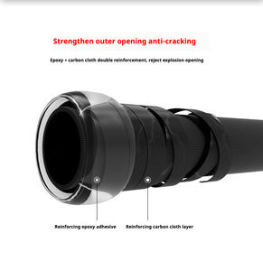 <span class=keywords><strong>Canne</strong></span> à pêche télescopique puissante et robuste pour lancer longue distance, action rapide, en carbone haute performance, avec revêtement X, pour la pêche en mer, en eau salée, sur la plage et en surfcasting. - Product Image 2