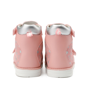 Sandal Jaring Tinggi Model High-Top Warna Pink untuk Anak Perempuan dengan Sol Korektif Kaki Rata dan Penyangga Lengkung Bernapas dari Princepard Orthopedic untuk Musim Panas - Product Image 5