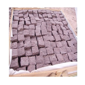 Đá <span class=keywords><strong>Granite</strong></span> Cube Màu Đỏ Giá Cho Kích Thước 100X100Mm - Product Image 1