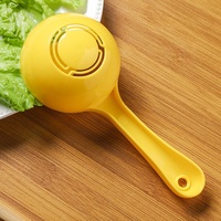 Cuillère à riz antiadhésive, moule à sushi, cuillère à boulettes de riz, cuillère à riz demi-ronde de qualité supérieure, cuillère à congee, accessoire de cuisine pour la maison