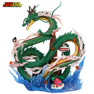 Figura de Anime HESPER de 24 cm, <span class=keywords><strong>Son</strong></span> <span class=keywords><strong>Goku</strong></span> con Shenron, Estatua Coleccionable, Figura Decorativa <span class=keywords><strong>DBZ</strong></span>, Juguete de Regalo - Product Image 1