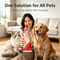 Complément alimentaire quotidien en pâte le plus vendu en usine pour chats et chiens, marque privée OEM, naturel, toutes races.