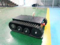 Gummi-Raupenketten ATV ROV Roboter 100m Tauchfähige Unterwasser-Drohne ROV Unterwasser-Roboter Servomotor Intelligenter Unterwasser-Pool-Reinigungsroboter