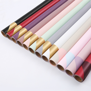 60x10 yardas Sinowrap papel de doble cara brillante papel de envolver envoltura de floristería papel - Product Image 1
