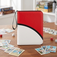 Mini classeur de cartes de visite 1 pochette léger en PU avec fermeture éclair pour 80 cartes standard, chargement par le haut, usage bureautique, livre de collection
