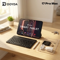 جهاز لوحي DOYDA 17 Pro Max 3G الأكثر مبيعًا لعام 2026 / شاشة 10.1 بوصة عالية الدقة / ذاكرة 3 جيجابايت + 32 جيجابايت / كاميرا 2 ميجابكسل + 2 ميجابكسل / بطارية 3200 مللي أمبير / شريحتي اتصال للأعمال والألعاب