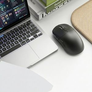เมาส์ไร้สายแบบสองโหมด 2.4g พร้อมตัวรับสัญญาณ USB 6 ปุ่ม บลูทูธ 5.2 ชาร์จได้ พอร์ต Type-C เมาส์เกมมิ่งแบบออปติคอลตามหลักสรีรศาสตร์ - Product Image 1