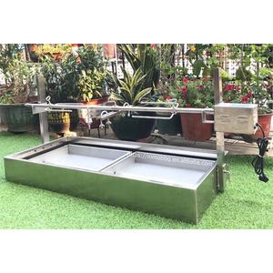 Grill <span class=keywords><strong>argentin</strong></span> multifonction en acier inoxydable avec broche à rôtir et moteur de grillade - Product Image 1