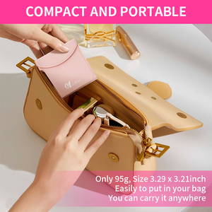 Spot New Xách Tay LED Trang Điểm Gương Có Thể Gập Lại Vuông Mỹ Phẩm Gương Mini Nhỏ Gọn Du Lịch Gấp Thiết Kế Dễ Thương <span class=keywords><strong>Pocket</strong></span> Phong Cách - Product Image 6