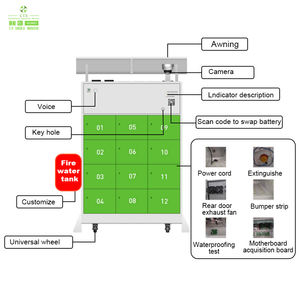 CTS Swap แบตเตอรี่สกู๊ตเตอร์ไฟฟ้า48V 52V 60V 72V สถานีแลกเปลี่ยนแบตเตอรี่ลิเธียมสำหรับสกูตเตอร์ไฟฟ้า - Product Image 3