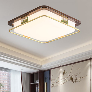 New Chinese Style All Copper <b>Ceiling</b> <b>Light</b> Led 60x40cm For Living Room And Dining Room - Product Image 2