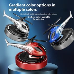 معطر هواء شمسي دوار لطائرة عطرية علاج بالروائح عطري للسيارة يعمل بالطاقة الشمسية - Product Image 4