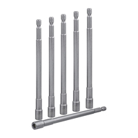 DZ 6 pièces 6 "longueur 1/4 pouces écrou à six pans creux ensemble magnétique puissance Impact écrou Setters pour électrique main acier industriel/bricolage