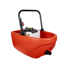 Bomba autocebante de gasolina portátil, Mini motor de gasolina multiusos rojo, bomba de agua con rociador tipo <span class=keywords><strong>barco</strong></span> flotante - Product Image 5