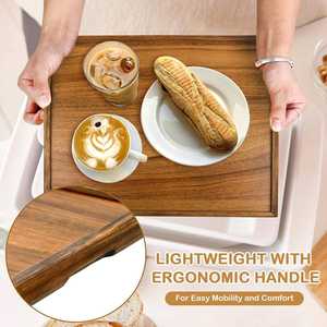 <span class=keywords><strong>Mesa</strong></span> Auxiliar Plegable Multifuncional de Madera de Acacia <span class=keywords><strong>para</strong></span> <span class=keywords><strong>Cama</strong></span>, Bandeja Rectangular <span class=keywords><strong>para</strong></span> <span class=keywords><strong>Desayuno</strong></span> y Estudio, Venta al por Mayor - Product Image 3