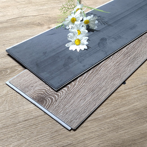 Suelo de Vinilo de Lujo de Fácil Instalación, 4mm-8mm, SPC Click Lock, PVC LVT LVP, Impermeable, para Escaleras, Sótanos, Garajes, Diseño Gráfico - Product Image 1