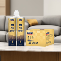Mortier époxy bicomposant anti-jaunissement pour carrelage, plus de 30 couleurs disponibles, 400 ml, durée de vie de 20 ans pour les joints de carrelage en verre
