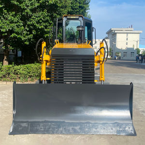 Construcción de carreteras Diseño compacto Alta eficiencia Mini capaz 80HP Track <span class=keywords><strong>Bulldozer</strong></span> con cabina - Product Image 5