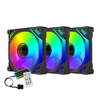 Ventilateur de refroidissement PC Lovingcool personnalisé silencieux ARGB PWM pour processeur, ventilateur RGB pour boîtier PC, refroidisseur d'air en plastique, radiateur de refroidissement PC
