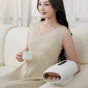 เครื่องนวดมือเหลียนจิงถัง สีขาวมุก แบบชาร์จไฟได้ ไร้สาย พร้อมระบบทำความร้อนและการนวด สำหรับการดูแลมือ - Product Image 2