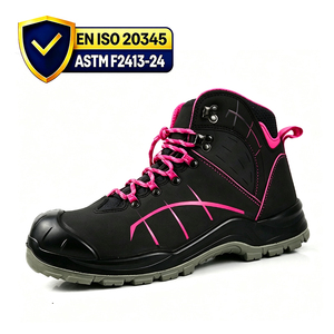 <span class=keywords><strong>Scarpe</strong></span> <span class=keywords><strong>Antinfortunistiche</strong></span> EN ISO 20345 per Donne S3 Stivali di Sicurezza Antiperforazione Antischiacciamento Impermeabili Antiscivolo per Industria e Costruzioni - Product Image 1