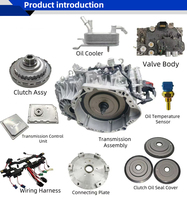Kit de réparation d'embrayage d'arbre d'entrée CVT CTF25, kit de reconstruction de transmission, pièces détachées automobiles