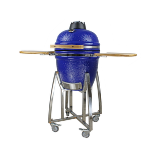Auplex Parrilla Kamado de Carbón de Acero Inoxidable de 18 Pulgadas, Verde, Moderna, Lujosa y Premium, con <span class=keywords><strong>Asador</strong></span> Ajustable y Carro para Exteriores - Product Image 6