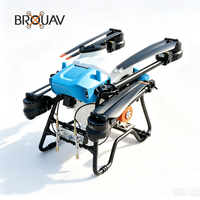 Drone de nettoyage connecté avec positionnement RTK pour la réalisation de nettoyages répétitifs sur de grandes surfaces de bâtiments