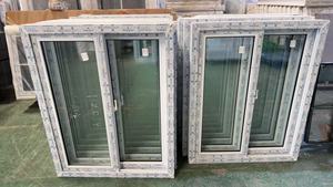 Perfiles para Ventanas y Puertas Corredizas, Perfil Coreano de PVC de Primera Calidad, Puertas Interiores de Acordeón, Último Modelo de <span class=keywords><strong>Ventana</strong></span> Corrediza de PVC con Vidrio - Product Image 4