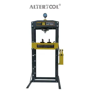 Altertool High Quality 50T Hydraulic Shop Press With Gauge Automotive Equipment Hydraulic Shop Press For Garage