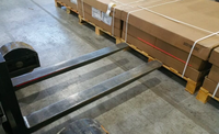 Système de positionnement de palettes à ligne verte par laser pour chariots élévateurs, avec télécommande, pour la sécurité et le chargement des chariots de manutention en entrepôt