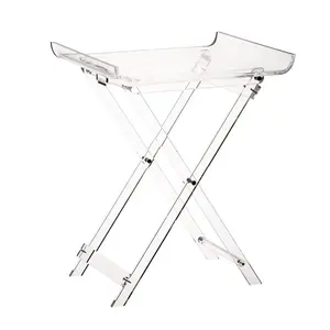 <span class=keywords><strong>Table</strong></span> d'appoint pliable Bois d'acacia Couleur naturelle <span class=keywords><strong>Table</strong></span> d'appoint <span class=keywords><strong>basse</strong></span> carrée Nouveau design Simple Portable - Product Image 6