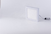 Plafonnier LED Moderne 12W/18W/24W à Économie d'Énergie, Lampe Carrée à Montage en Surface pour Bureau, Design Fin et Rond pour Usage Commercial