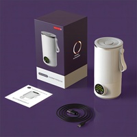 Bouilloire électrique sans fil rechargeable, capacité 350 ml, économie d'énergie, pratique pour hôtel, voiture et extérieur, design portable pour les voyages