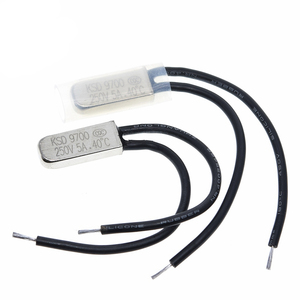 Công Tắc Nhiệt Độ Đĩa Nhựa/Lưỡng Kim KSD9700 <span class=keywords><strong>250V</strong></span> <span class=keywords><strong>5A</strong></span> Bộ Bảo Vệ Nhiệt N/C - Product Image 1