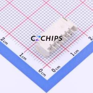 HDGC2001WR-S-6P Wire-to-<b>Board</b> <b>Pin</b> Header SMD,P=2mm,Horizontal Mount Connector 1x6P 2mm Horizontal Mount PH - Product Image 2