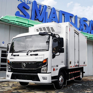 Camión refrigerador Manual Dongfeng más vendido, unidades de congelación de carga fría personalizadas, nuevo camión de comida refrigerado diésel - Product Image 1