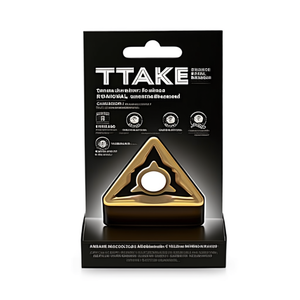 Inserto de torneado negativo TTAKE TNMG de 60 grados para mecanizado de metales - Product Image 2