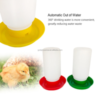 Yyc Backyard Plastique Poussin Mangeoire et Abreuvoir Kit Volaille Mangeoire et Abreuvoir pour Poussin Pigeon Oiseau Ducking