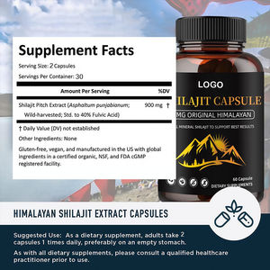 Oem himalayan שילאג 'ט לחלץ כמוסות אנרגיה לחיזוק תמיכה חיסונית ויטמינים עבור מבוגרים תינוקות לא לנשים בהריון - Product Image 2