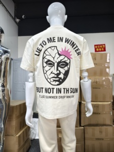 Nuova Collezione 2026: T-shirt Personalizzata per Uomo e Donna, Stampa DTG del Logo, Magliette Grafiche Oversize Bianche - Product Image 4