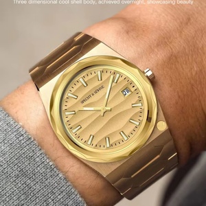 2025 New Arrivals VC222 Gold <b>Watches</b> for Men Super Slim Steel Sapphire Classic Quartz <b>Watch</b> Relogio Masculino 37MM - Product Image 3