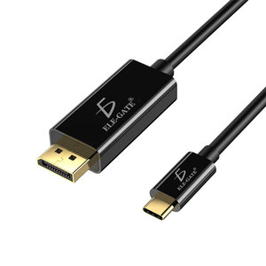ELE-GATE <b>USB</b> Type-<b>C</b> <b>To</b> <b>DisplayPort</b> Cable 1.8M 4K Premium Converter - Product Image 1