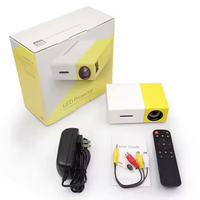 Projecteur de cinéma miniature HY300 Pro Android 11, 2 Go de RAM, 16 Go de ROM, 160 lumens ANSI, compatible 4K, courte portée, pour appartement et home cinéma