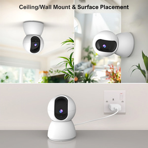 Caméra domestique HD 5G personnalisée en usine, panoramique, sans fil transfrontalier, <span class=keywords><strong>YCC365</strong></span>+, Cloud PTZ, résolution 2560x1440, détection IA, alarme - Product Image 2